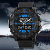 Multifunctional Waterproof Dual Display Watch for Active Outdoor Use